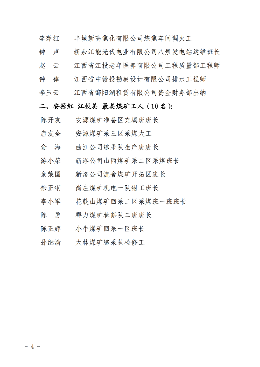 关于表彰“安源红 江投美 最美新时代员工  最美煤矿工人”的决定_03.png